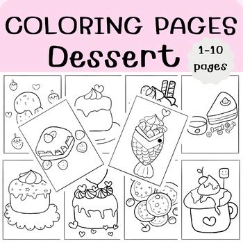 Sweet Treat Themes: Deliciously Fun Coloring Pages