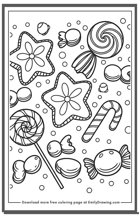 Sweet Treats & Berry Delights Coloring Sheets