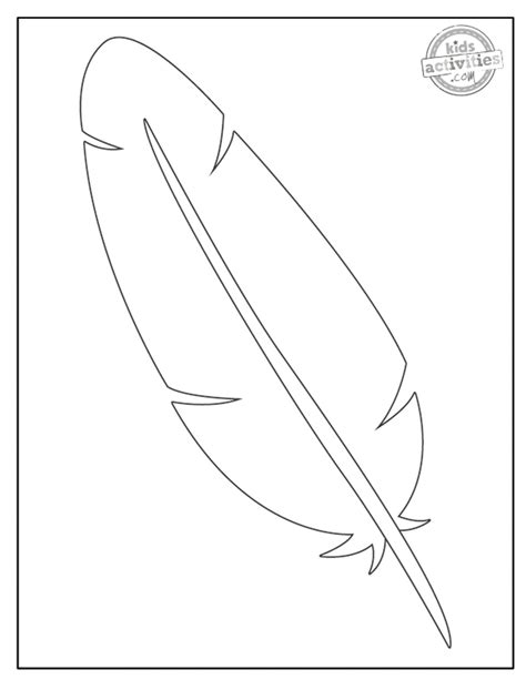 Symbolic & Spiritual Feather Templates: Crafting with Meaning