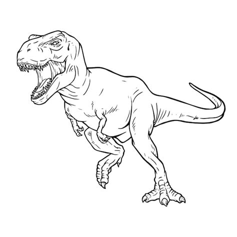 T-Rex Coloring for Every Age: From Tiny Terrors to Seasoned Sages