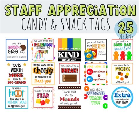 Tags for Treats & Goodies
