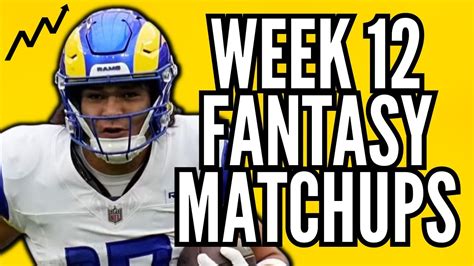 Tailored Schedules: Finding Your Perfect Week 12 Matchup Guide