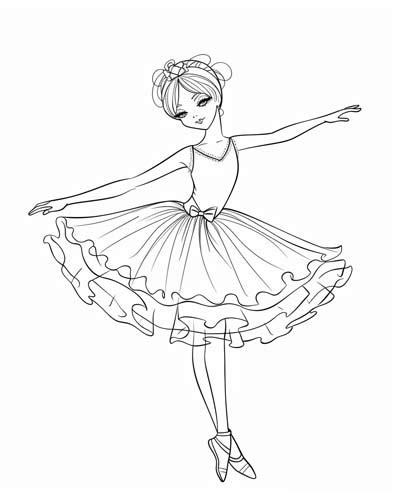 Take Your Bow: Embrace the Art of Ballerina Coloring
