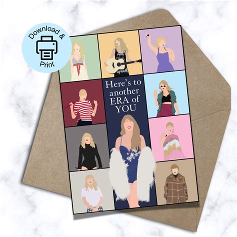 Taylor Swift Printable Category Ideas