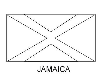 Teaching and Learning with the Jamaica Flag Printable: Educational Resources