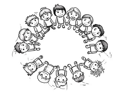 Teamwork & Friendship: Group Coloring Fun