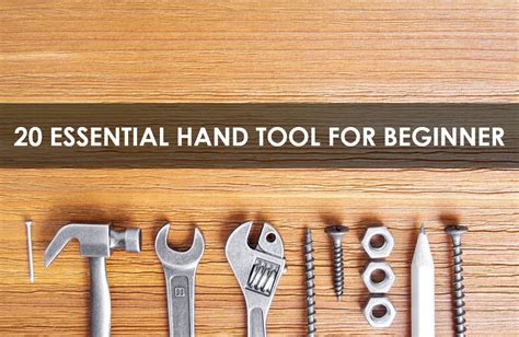The Absolute Beginner's Essential Tool