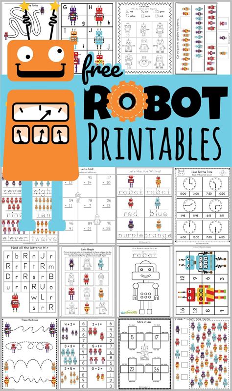 The Anatomy of Awesome: Understanding Your Monster Robot Printables