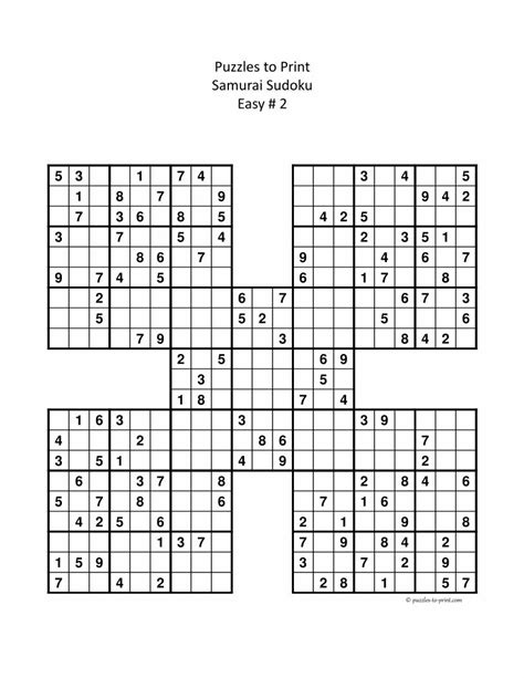 The Art of the Print: Tips for Optimal Printable Samurai Sudoku Experience