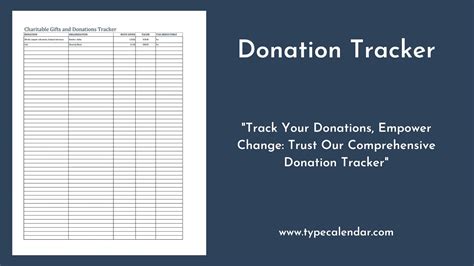 The Art of the Update: Using Your Printable Tracker to Engage Donors