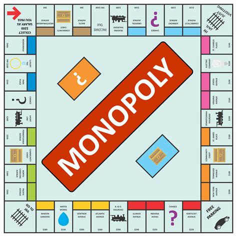 The Classic Comeback: Full Monopoly Printable Sets