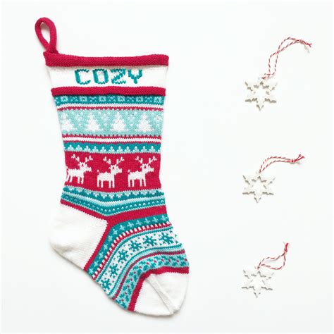 The Classic & Cozy Stocking Template