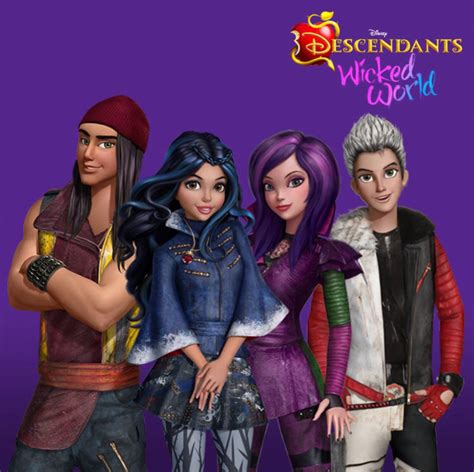The Core Villain Kids: Mal, Evie, Jay, and Carlos Unleashed!