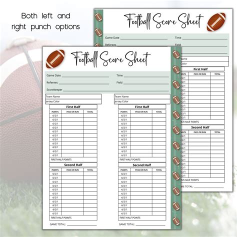The Customizable Court: Crafting Your Perfect Printable Score Sheet