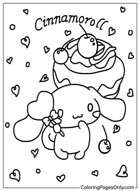 The Digital Delight: Printing and Organizing Your Collection of Sanrio Printable Cinnamoroll Coloring Pages