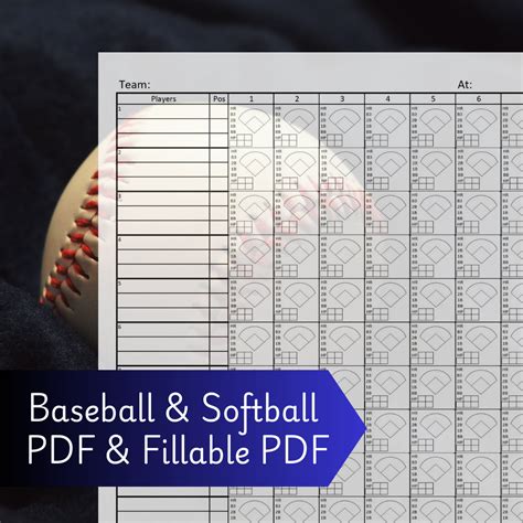 The DIY Dreamer: Customizable Printable Scorebook Templates
