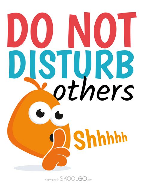 The "Do Not Disturb": For Ultimate Peace & Quiet