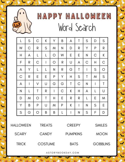 The Enchanting Allure of Halloween Word Searches: Why They're a Must-Have!