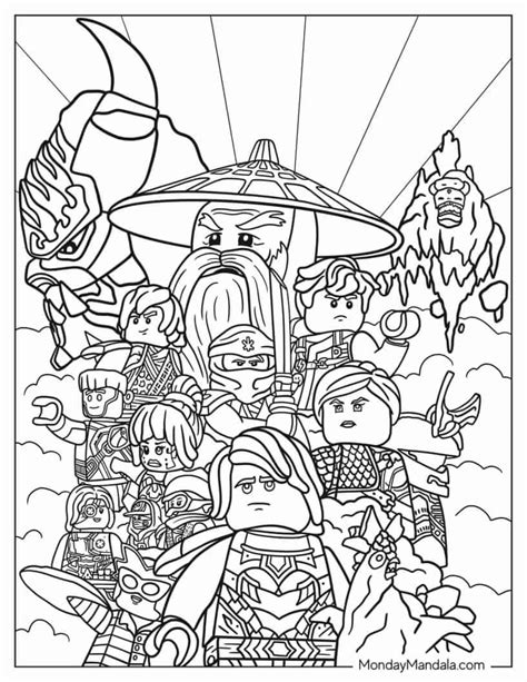 The Enduring Appeal of LEGO Coloring Pages