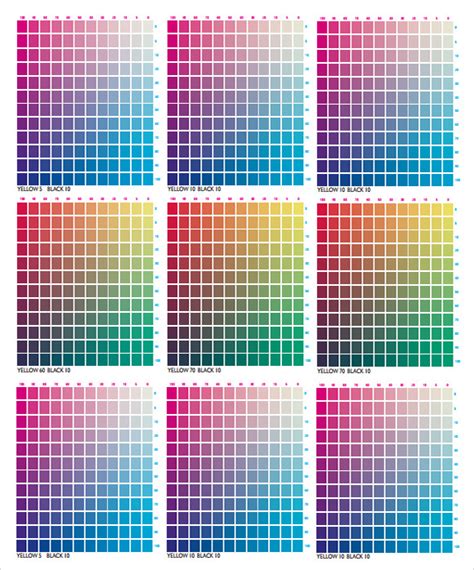 The Foundation: Essential RGB & CMYK Printable Color Charts