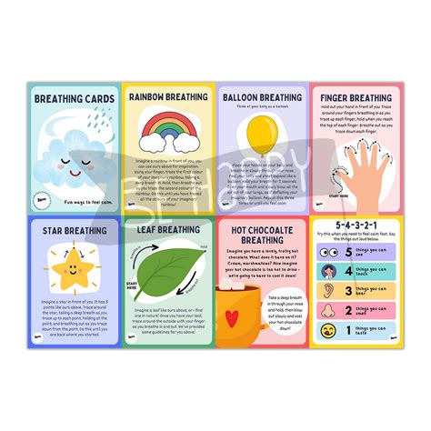 The Foundation: Understanding Printable Breathing Exercise Cards