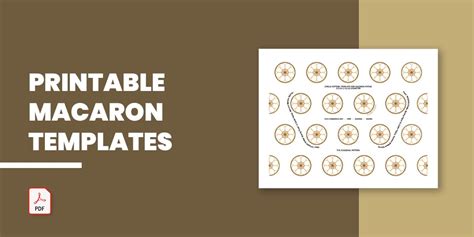 The Foundation: Why Printable Macaron Templates Are Your Secret Weapon