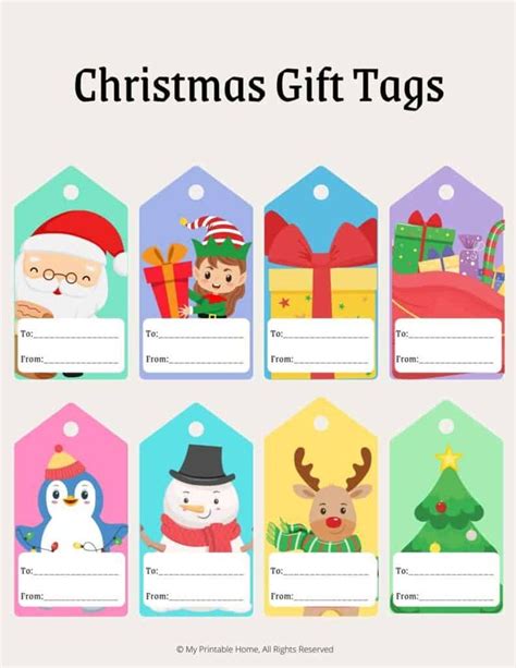 The Gift of Giving: Printables for Personalized Holiday Presents