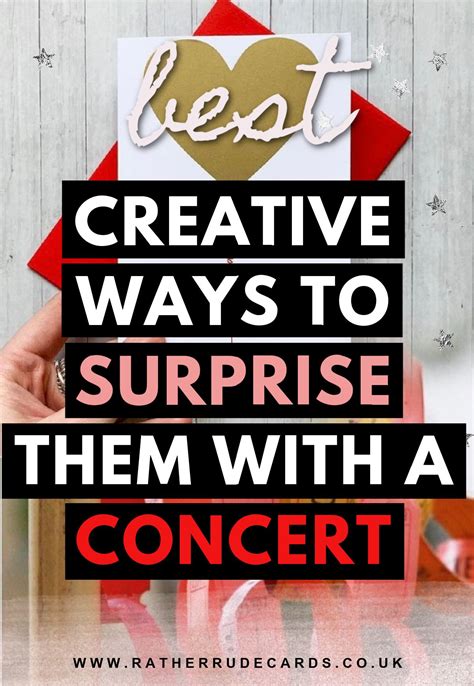 The Grand Reveal: Creative Ways to Present Your Tickets