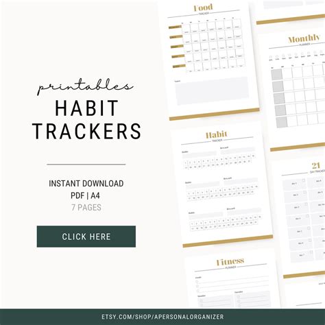 The Habit Builder's Blueprint: Consistency & Routine Focus Printables