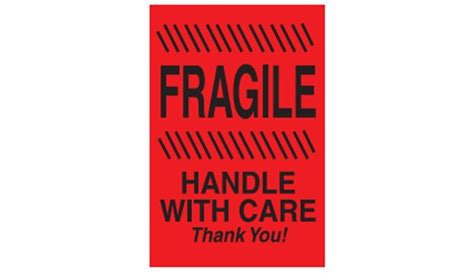 The "Handle with Care" Classics: General Printable Fragile Labels
