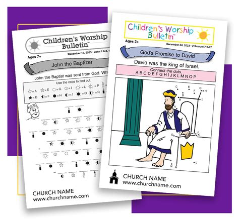 The Heart Behind the Hymn: Why Children's Worship Bulletins Matter