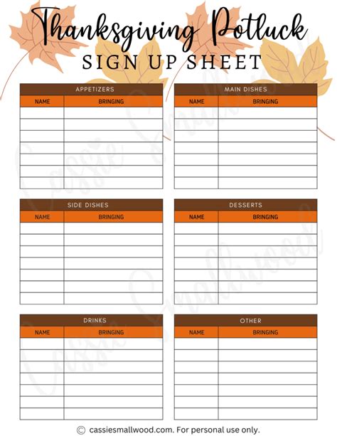 The Heart of the Feast: Why a Sign-Up Sheet is Your Thanksgiving MVP
