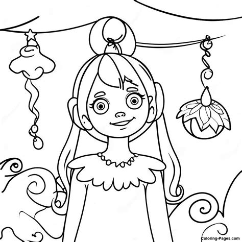 The Heart of Whoville: Cindy-Lou Who & Friends Coloring Fun