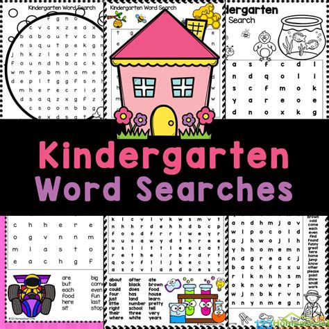 The Magic Behind the Grid: Why Kindergarten Word Searches Are a Game-Changer