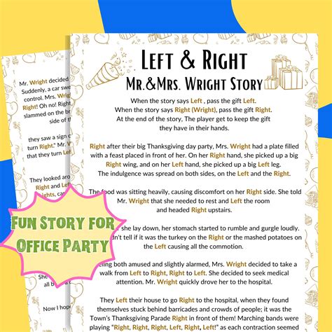 The Magic of the Left Right Game: Stories & Styles