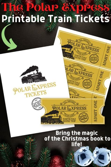The Many Faces of Magic: Categories of Polar Express Tickets Printable