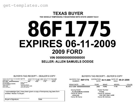The Official Path: How to Secure Your Legal Texas Temporary Tag