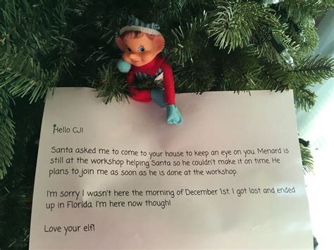 The "Oops, Elf Was Stuck!" Letter: Hilarious Excuses