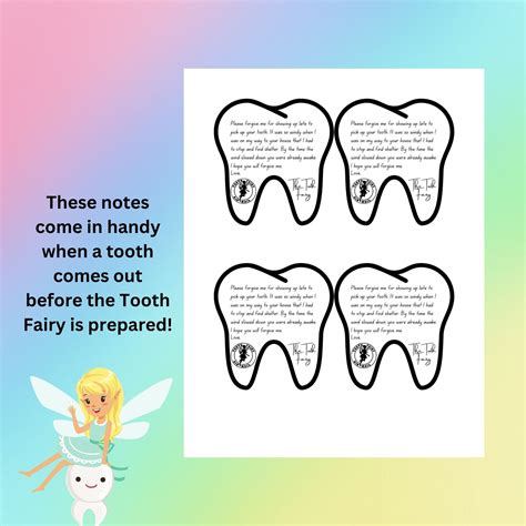 The "Oops! No Tooth Yet?" or Special Circumstances Note
