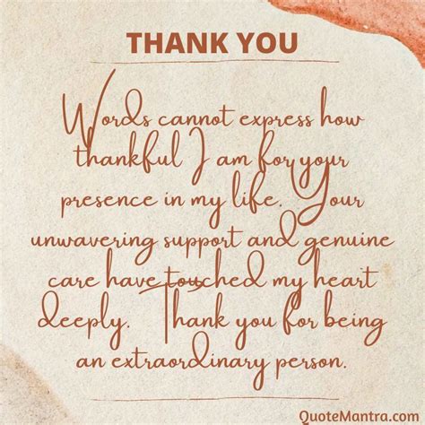 The Perfect "Thank You": Heartfelt Notes & Messages