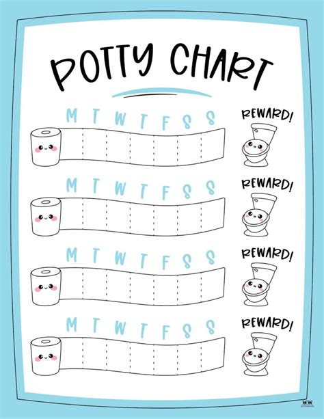 The "Potty Progress Passport" Charts