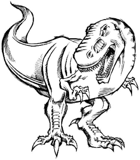 The Roaring Collection: Your Go-To T-Rex Printable Coloring Pages