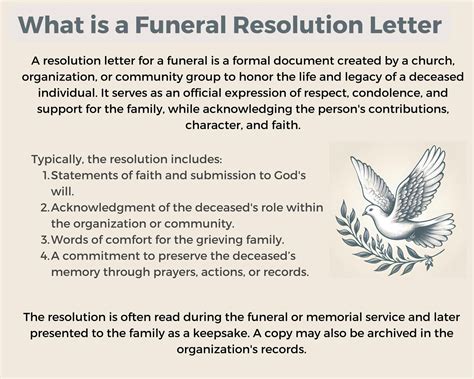 The Sacred Purpose of a Church Funeral Resolution