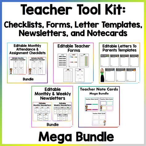 The Teacher's Toolkit: Classroom-Ready Printables for Dynamic Instruction