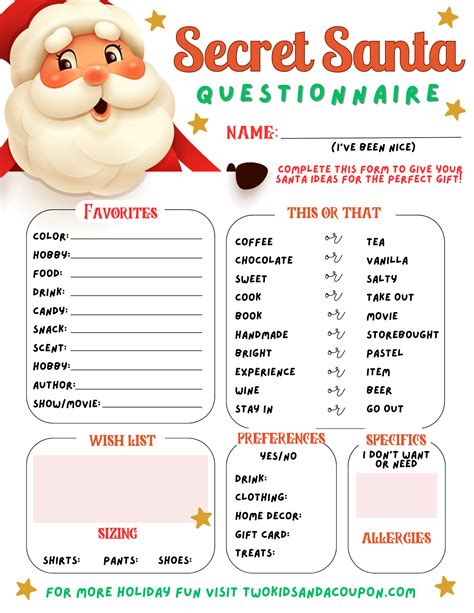 The "Theme" Secret Santa Form: Elevating Your Party Concept