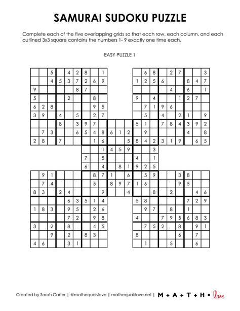 The Thrill of the Hunt: Where to Find Your Perfect Samurai Sudoku Printable Free Puzzles