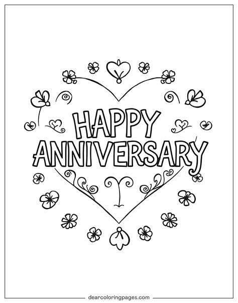 The Unsung Hero of Love: Why Printable Anniversary Coloring Pages Are a Must-Have