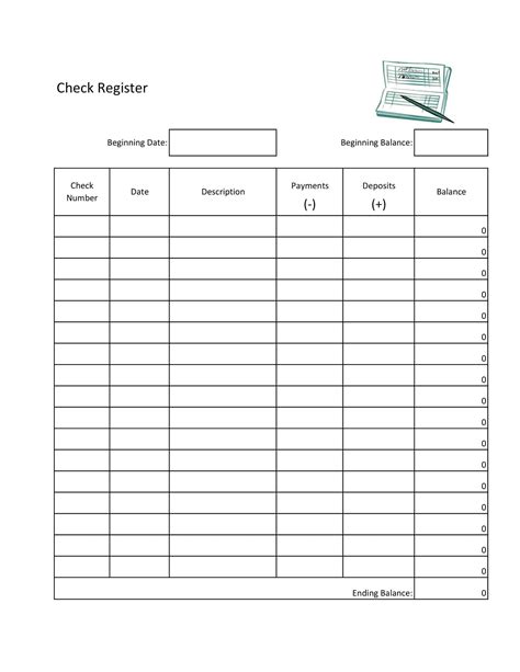 The Unsung Hero: Why a Printable Check Register PDF is Still Essential in a Digital Age