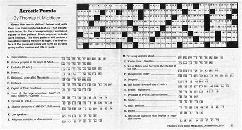 The Versatile World of Printable Acrostic Puzzles