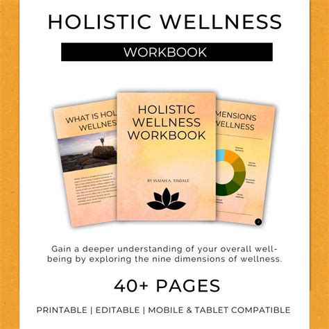 The Wellness Warrior's Workbook: Holistic Health & Mindfulness Printables
